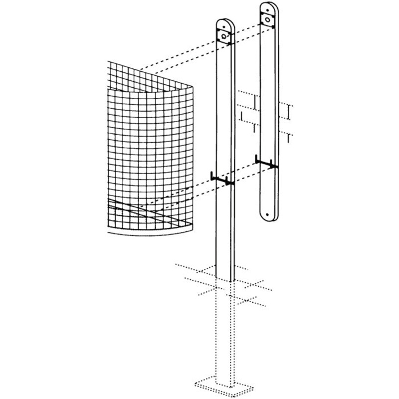 Befestigungsschiene ( 9194491023 ) fr Abfallkrbe