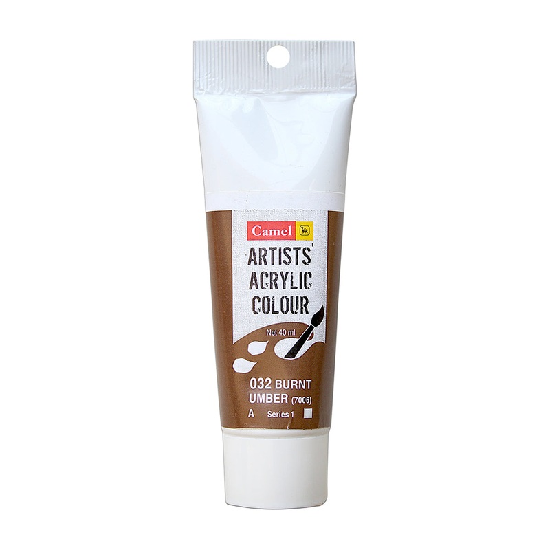 Artist Acrylic Colour Sr1 B. Umber 815032 40Ml Tube Camlin