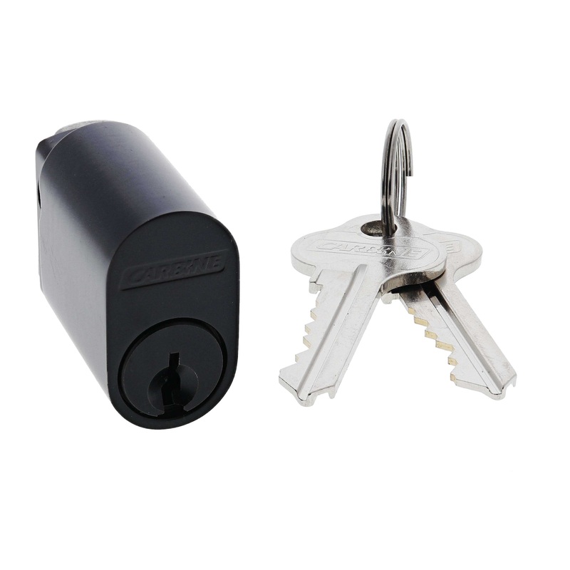 Carbine Oval Cylinder, 6 pin   X Cam, C4 Keyed to Differ , Boxed, Matte Black
