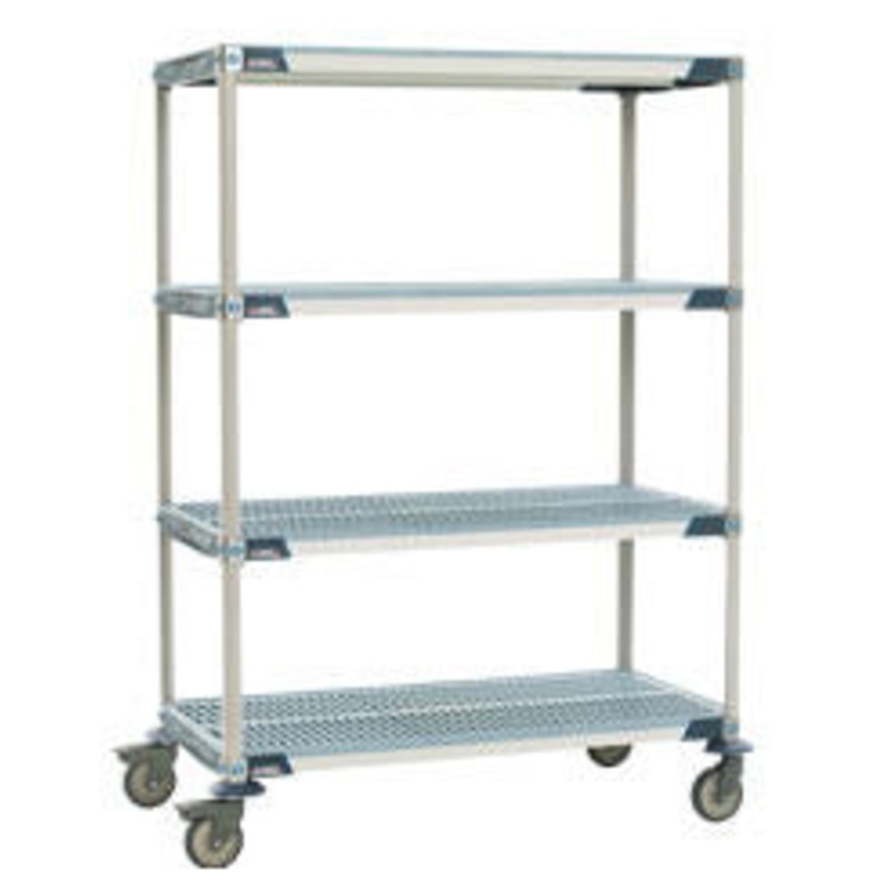 METROMAX i Shelf Truck with Microban  – 4 Shelf Truck – 24 x 36 x 68H