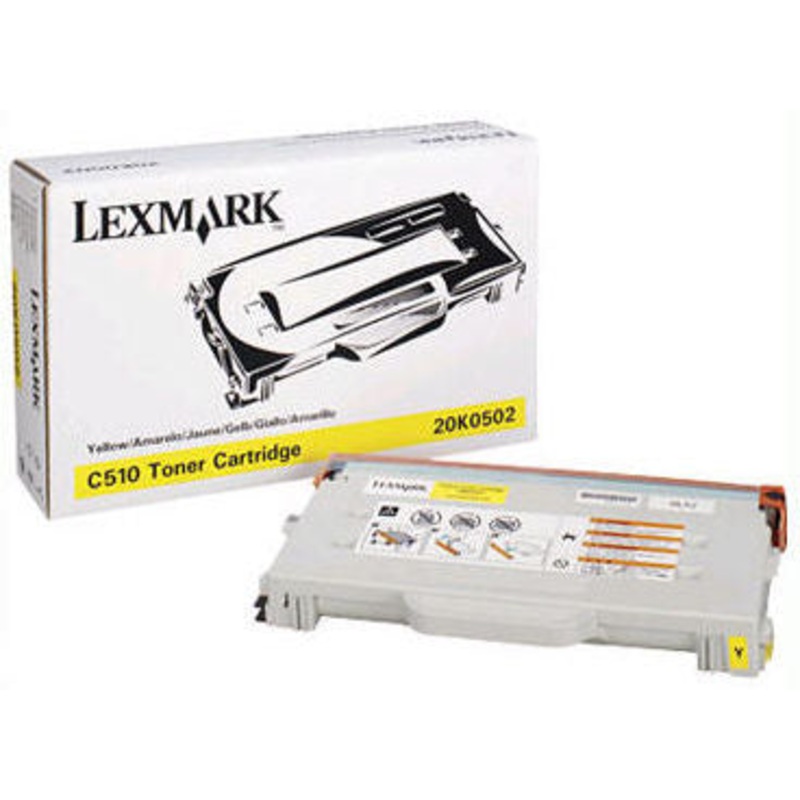 Lexmark C510 Yellow toner -20K0502