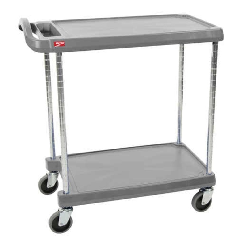 Metro MY2030-24 Polymer myCart 2-shelf – 24 x 34x 35-3/8H