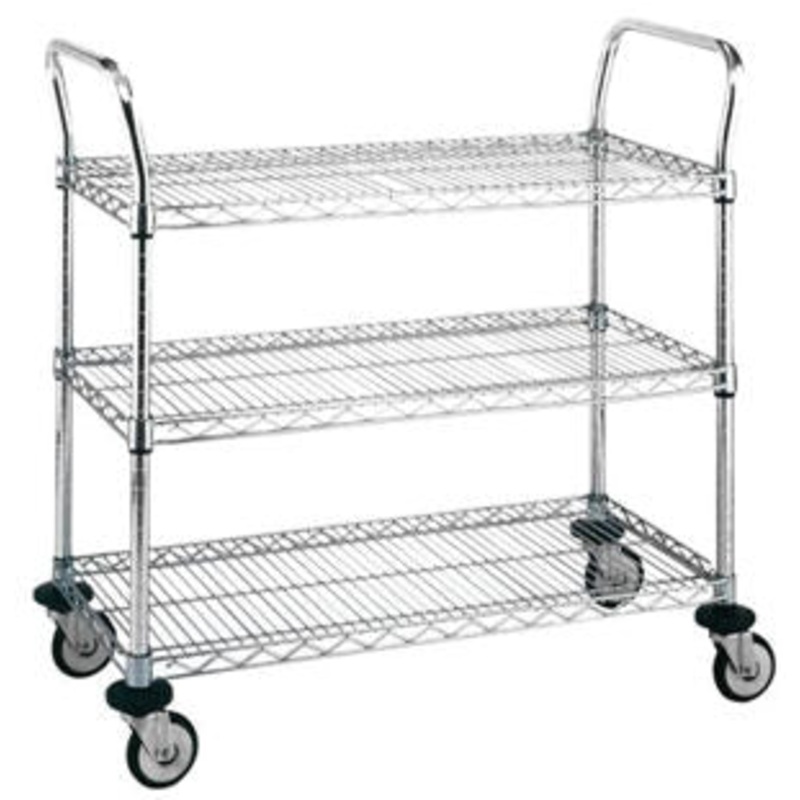 Metro Wire MW705 3-Shelf Utility Cart 18 x 36