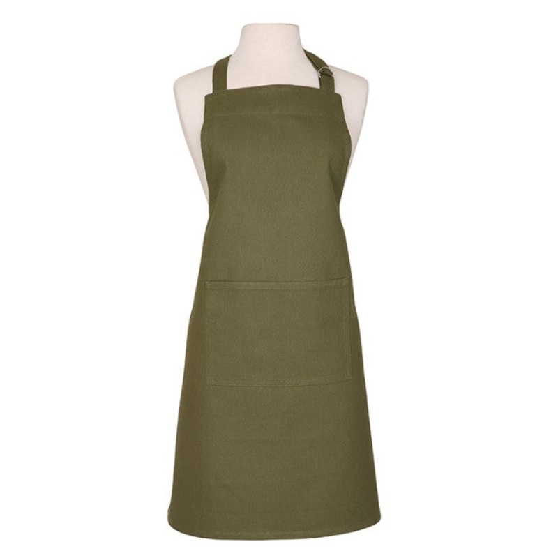 Dexam Cotton Apron – Olive Green