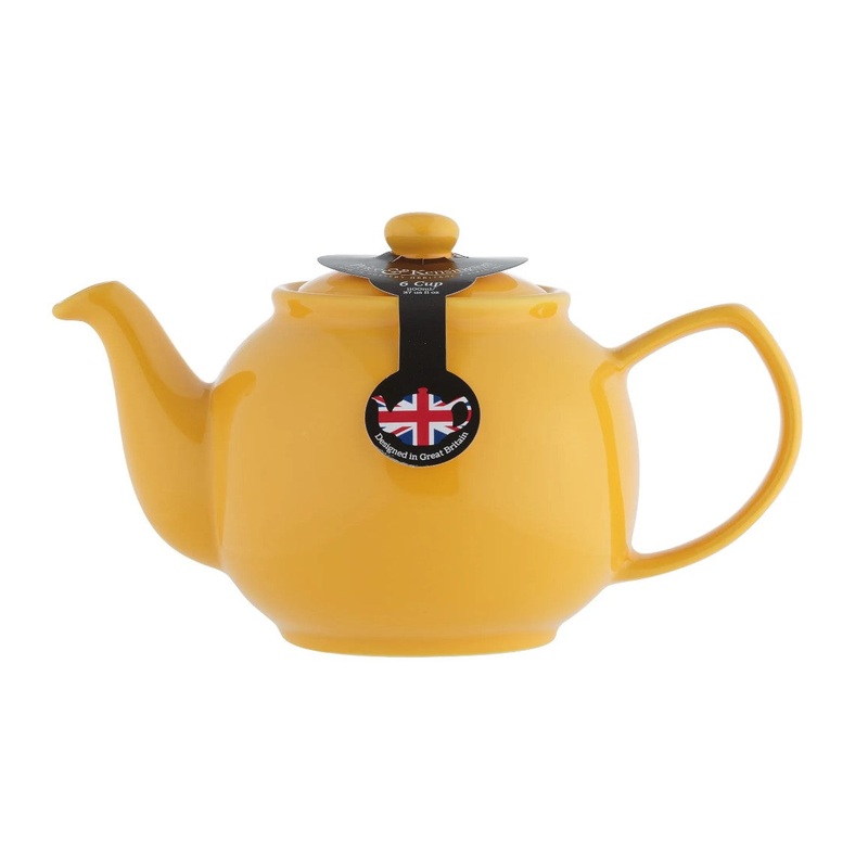 Price & Kensington Teapot – 6 Cup, Mustard