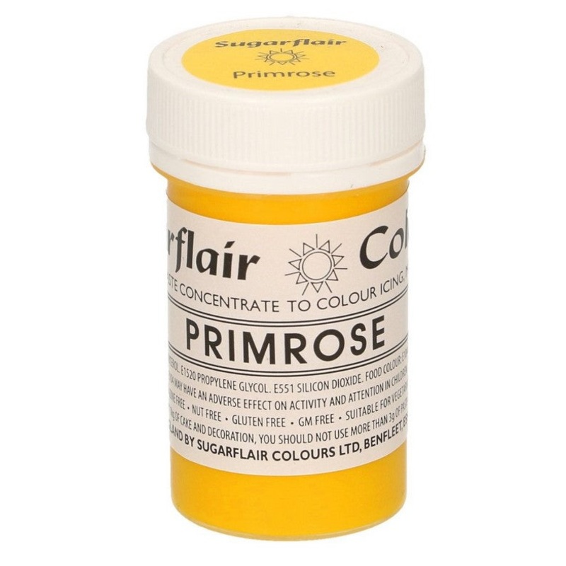 Sugarflair Paste Colour – Primrose