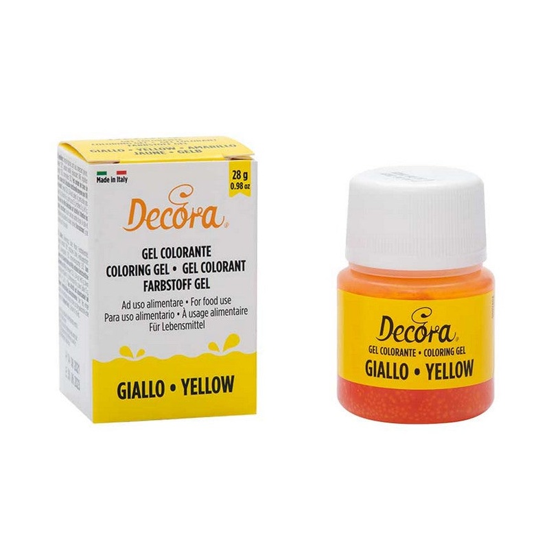 Decora Icing Gel  – Yellow