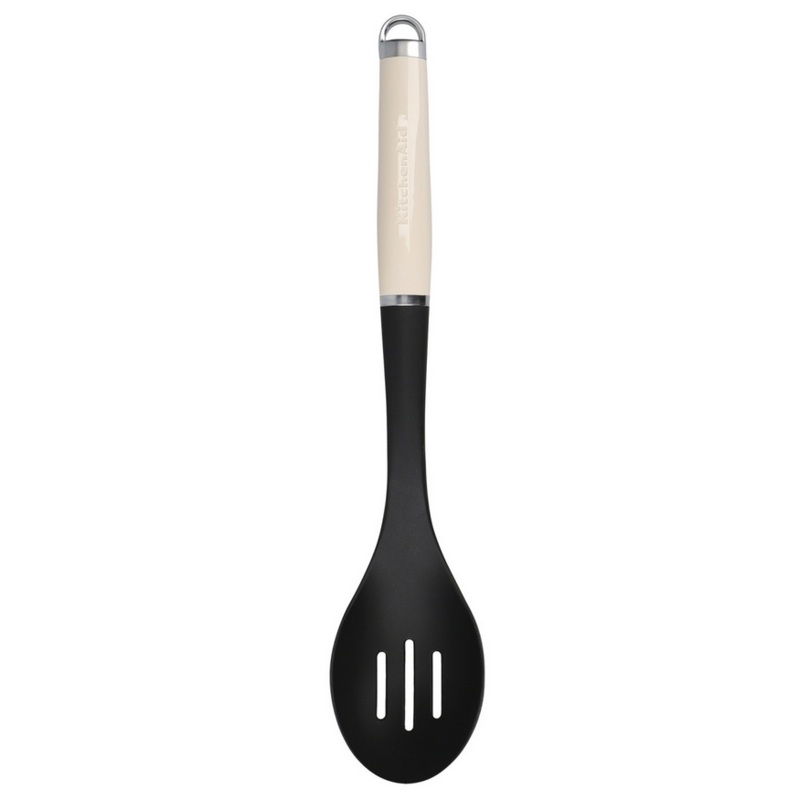 KitchenAid Nylon Slotted Spoon  Almond Cream