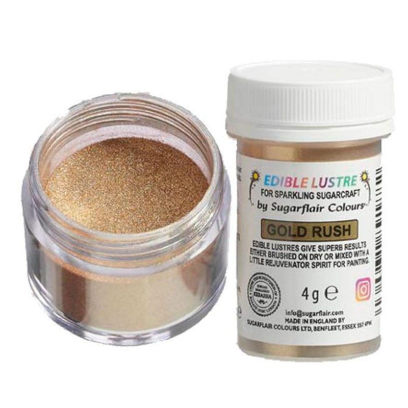 Sugarflair Edible Lustre Gold Rush