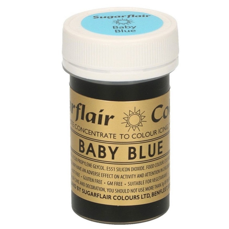 Sugarflair Paste Colour – Baby Blue