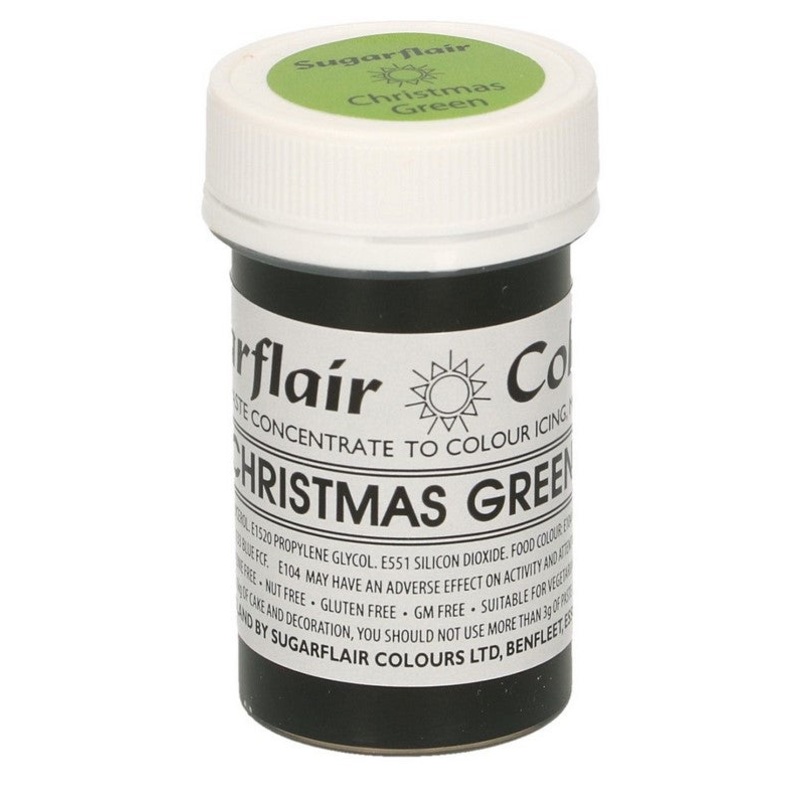 Sugarflair Paste Colour – Christmas Green
