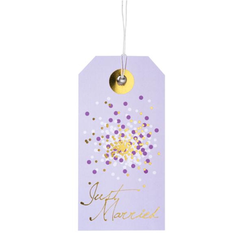 Just married tags