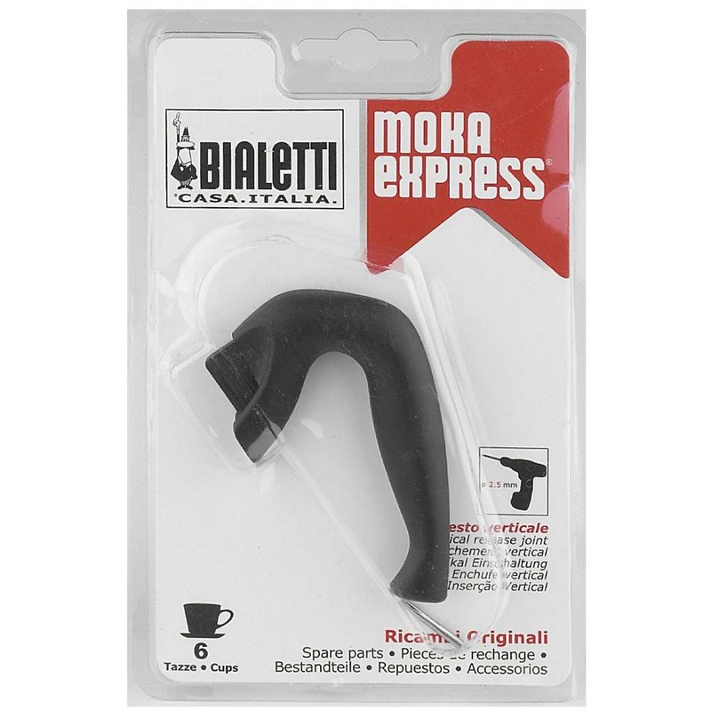 Bialetti Moka Express Replacement Handle – 6 Cup