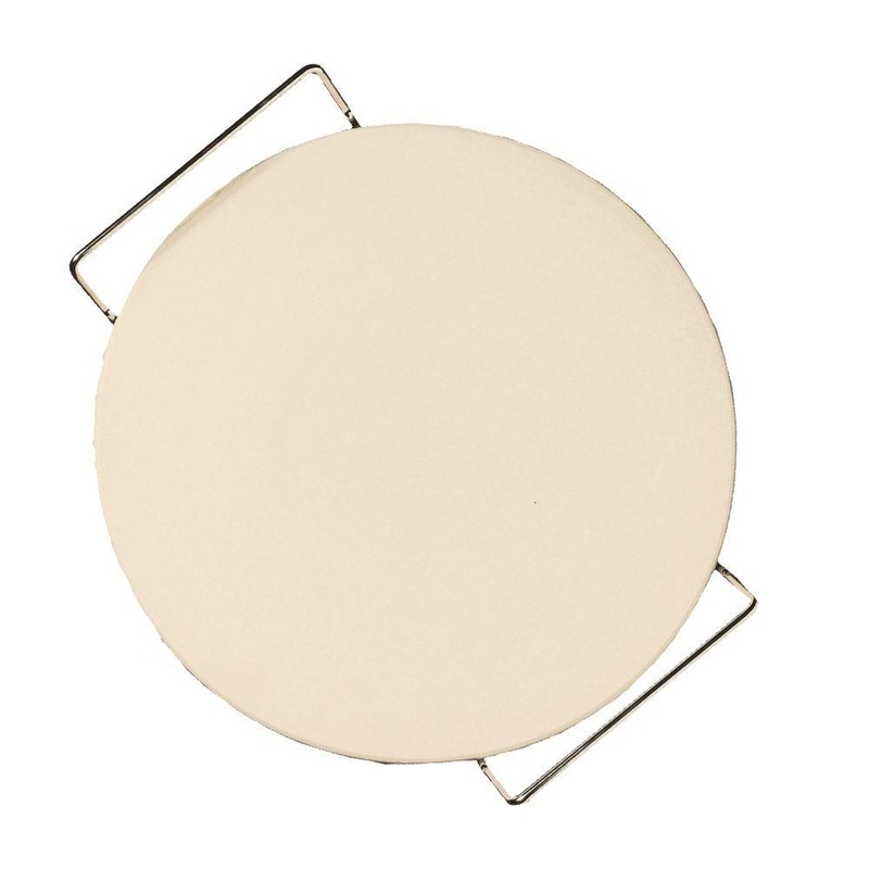 Eddingtons Traditional Pizza Stone with Rack – 15 Round