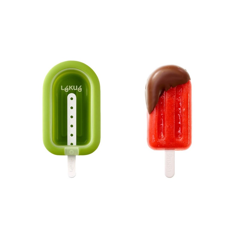Lekue Mini Stackable Ice Lolly Mould – Green