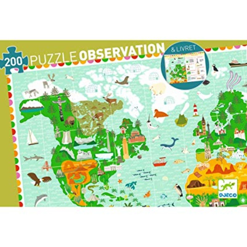 Observation Puzzle – Around the World