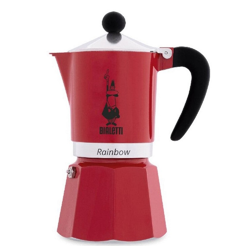 Bialetti Rainbow 6 Cup – Red
