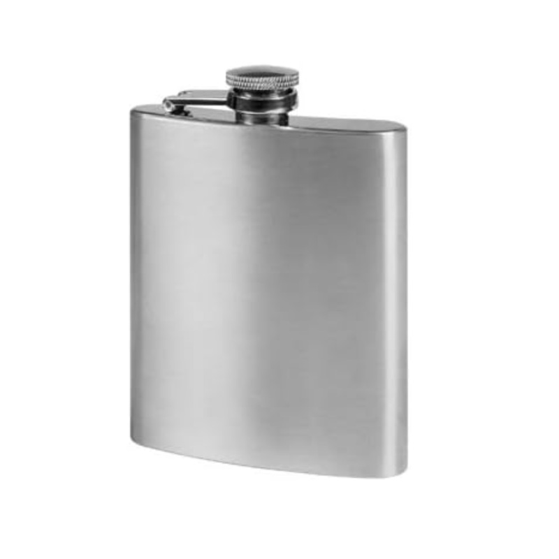 Bredemeijer Hipflask Middle Satin Finish S/S 220ml