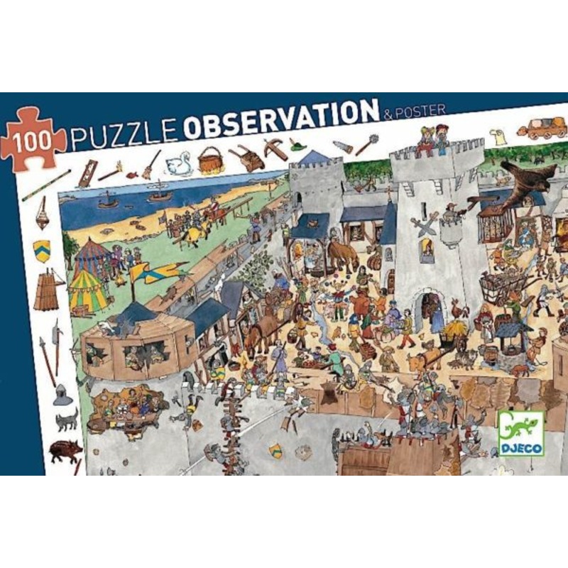 Observation Puzzle – Fortified castle