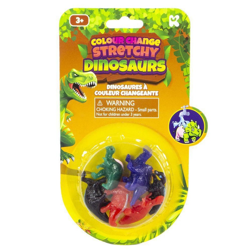Colour Changing Stretchy Dinosaurs