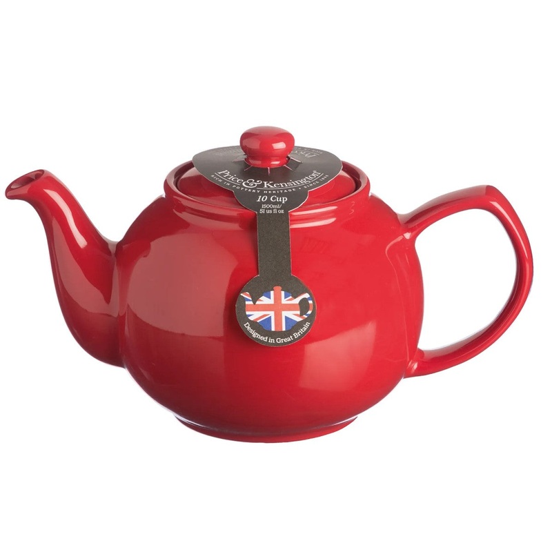 Price & Kensington Teapot – 10 Cup, Red