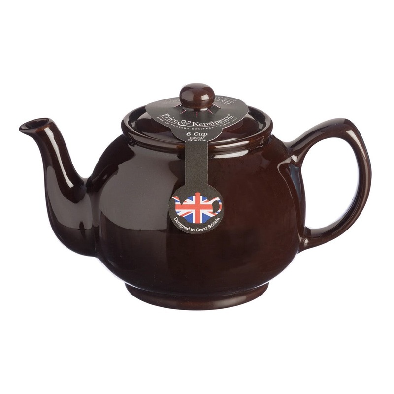 Price & Kensington Teapot – 10 Cup, Rockingham Brown