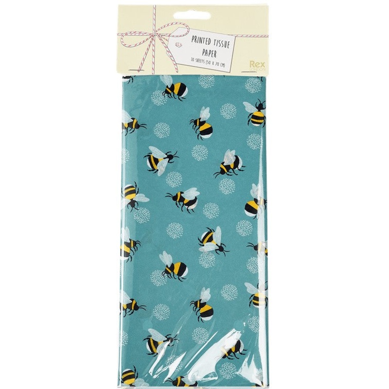 Rex Tissue Paper (10 Sheets) – Bumblebee