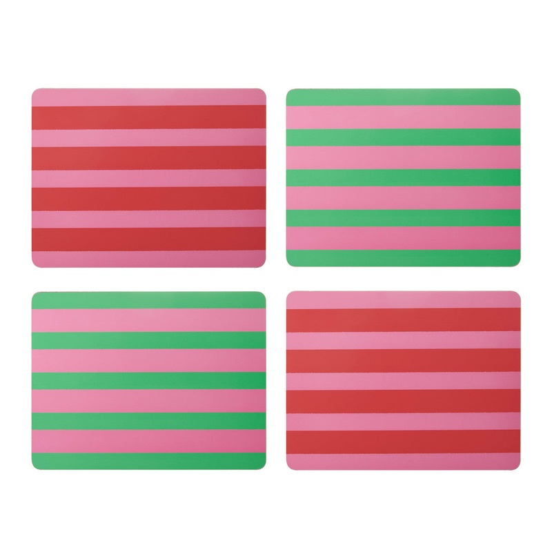 Creative Tops Placemat, Stripe Print  Pack of 4