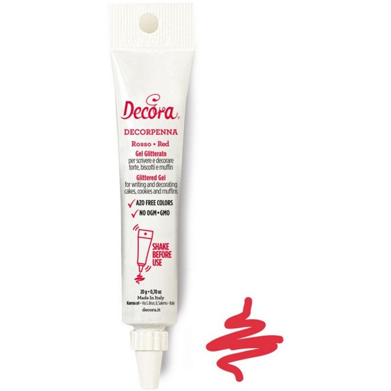 Decora Writing Icing – Red