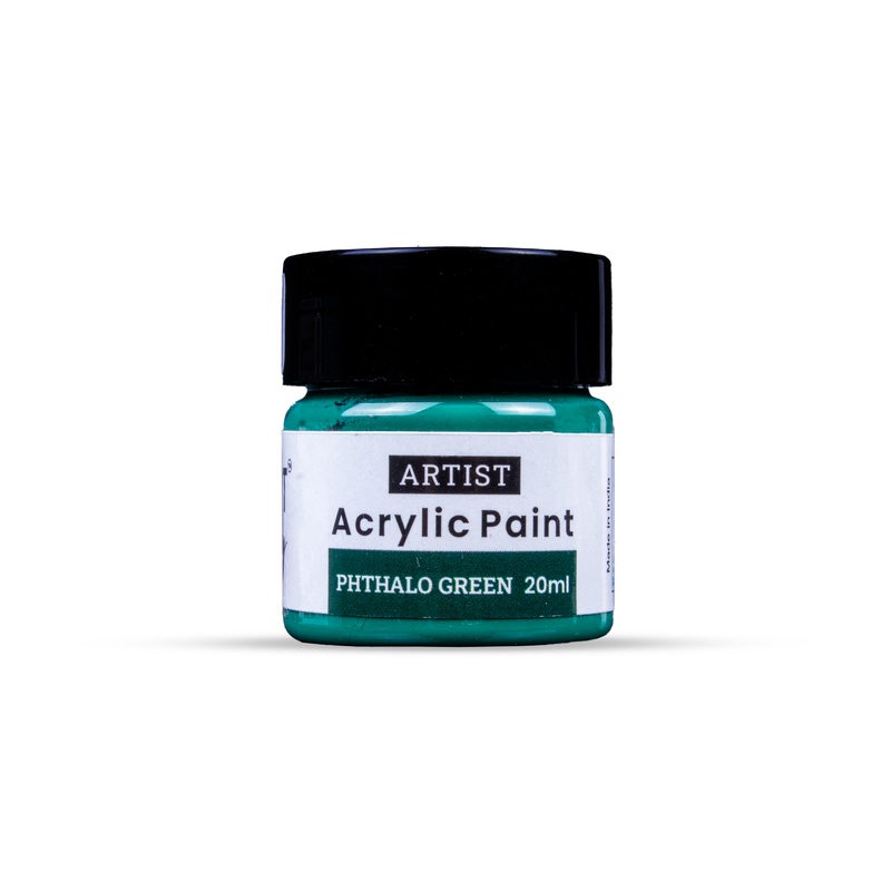 Acrylic Colour Phthalo Green 20ml Bottle
