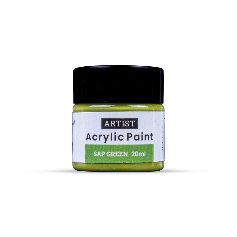 Acrylic Colour Sap Green 20ml Bottle
