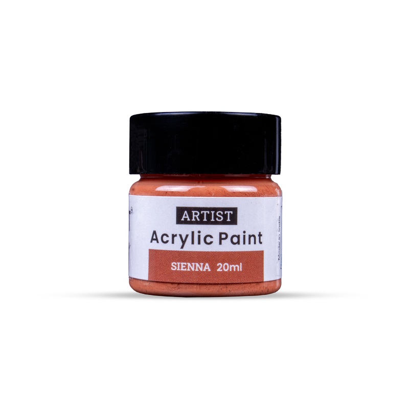Acrylic Colour Sienna 20ml Bottle