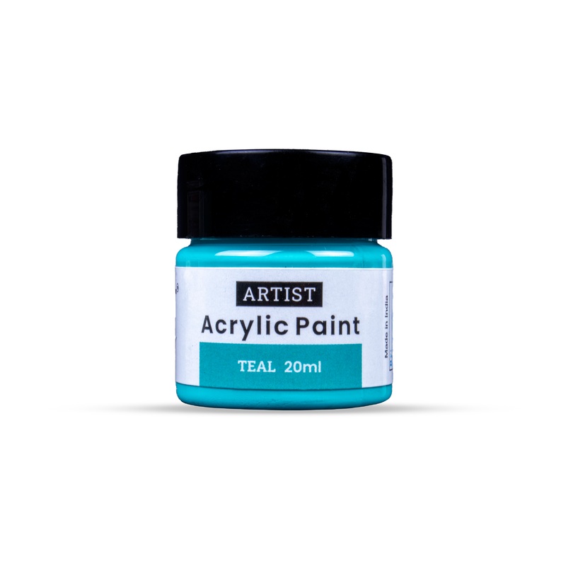 Acrylic Colour Teal 20ml Bottle