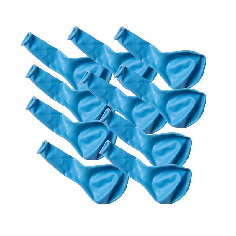 Party Balloons 12“ when inflated Blue 10Pcs
