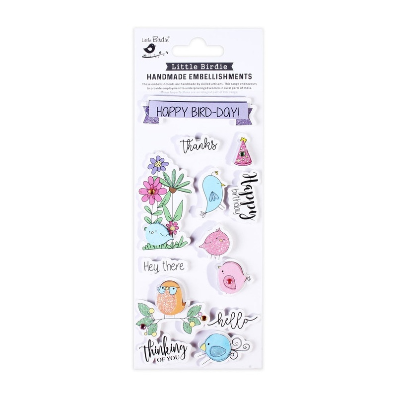 Stickers Happy Birthday 13PC  PBCI LB