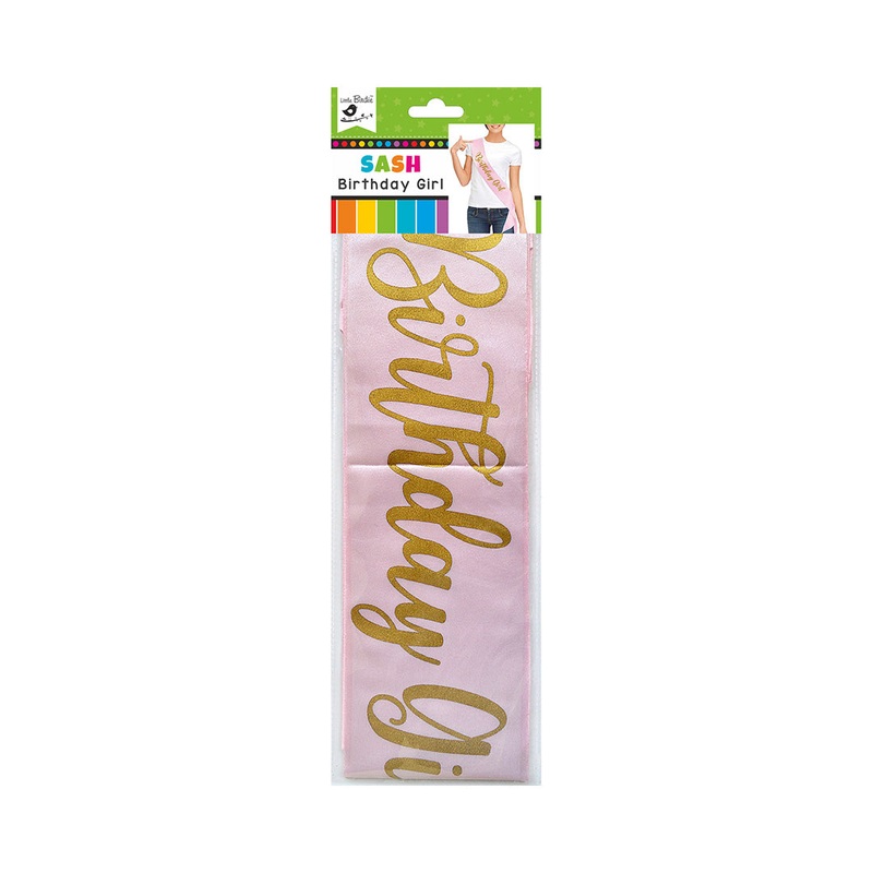 Sash Birthday Girl 1.7Mtr Lb