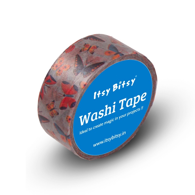 Washi Tape |Butterfly World | 15mmx10mtr | 1pc