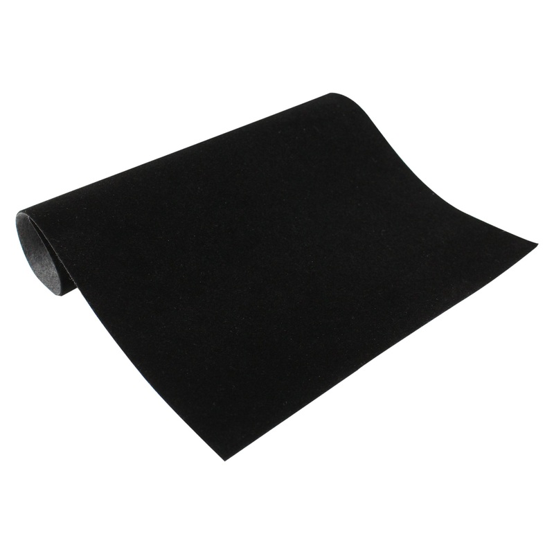 Flock Fabric A4 Black 1Sheet Lb