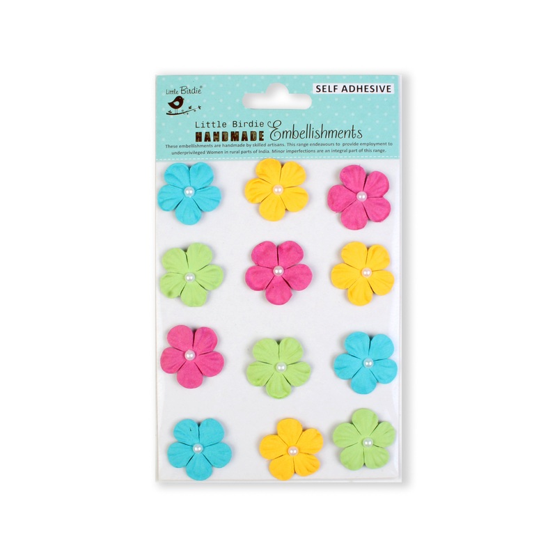 Handmade Embossed Pearl Petal Candy Crush 12Pc Pbci Lb
