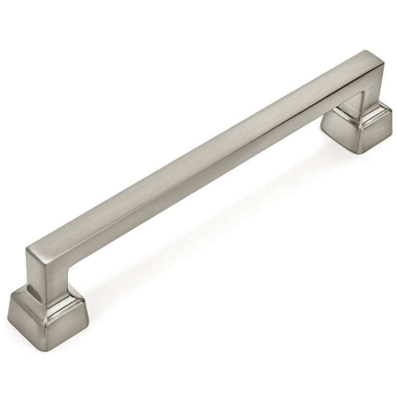 Cosmas 1481-128SN Satin Nickel Modern Contemporary Cabinet Pull
