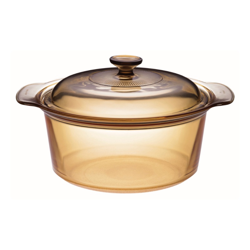 Visions 5L Covered Dutch Oven – Amber VSD-5/CL1