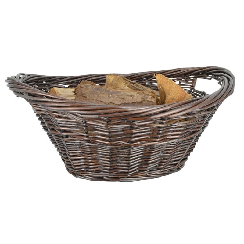 Cradle Willow Log Basket 0302