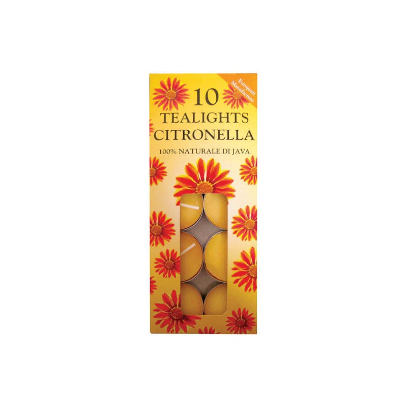 Citronella Tealights x 10 SUN101018