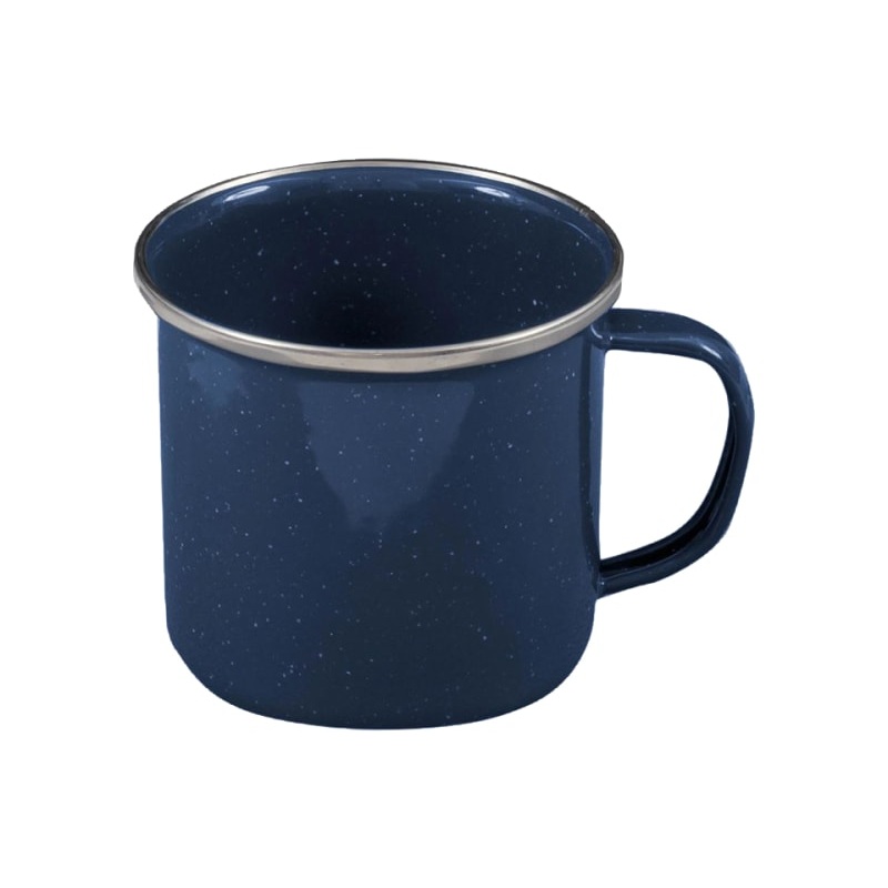 Deluxe Enamel Vintage Camping Mug Navy CP082-NB
