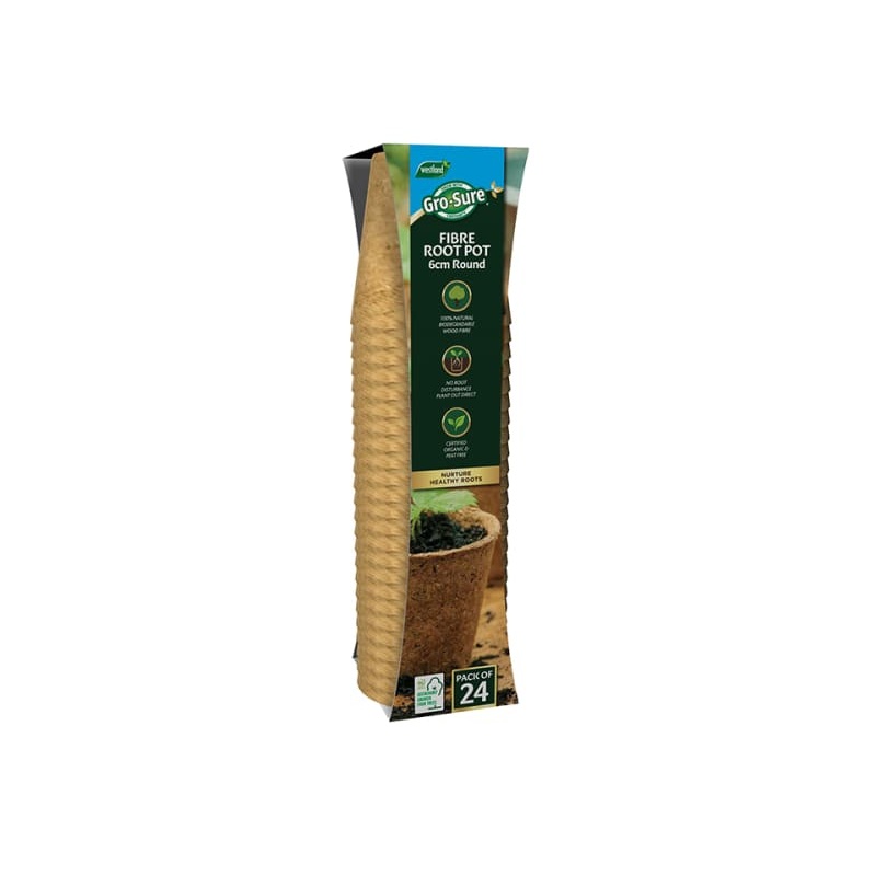 Gro-Sure Fibre Pots Round NJ36148862324