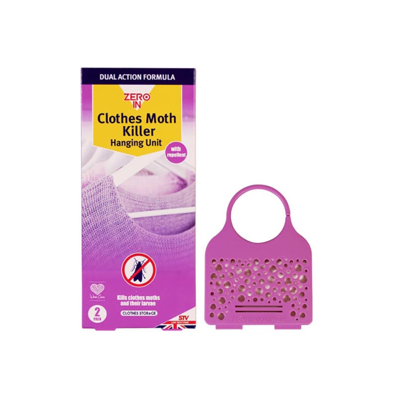 Moth Killer Hanging Unit Twin Pack ZER432