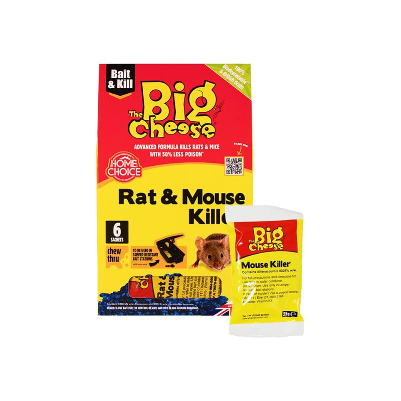 Mouse & Rat Killer Grain 6 x 25g STV244