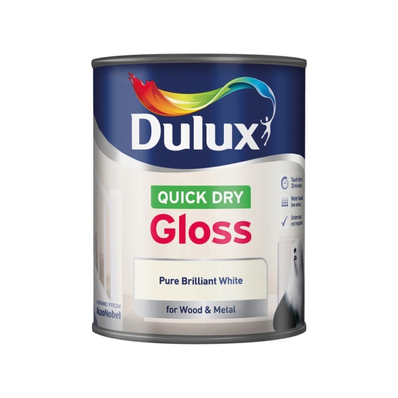 Quick Dry Gloss Pure Brilliant White