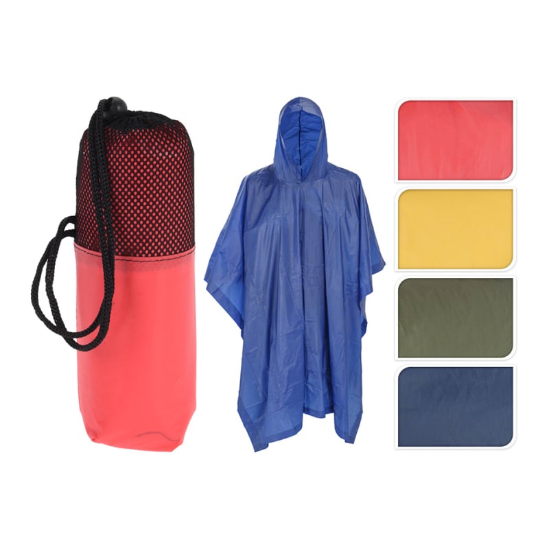 Adult Rain Poncho Assorted Colour RW1900160