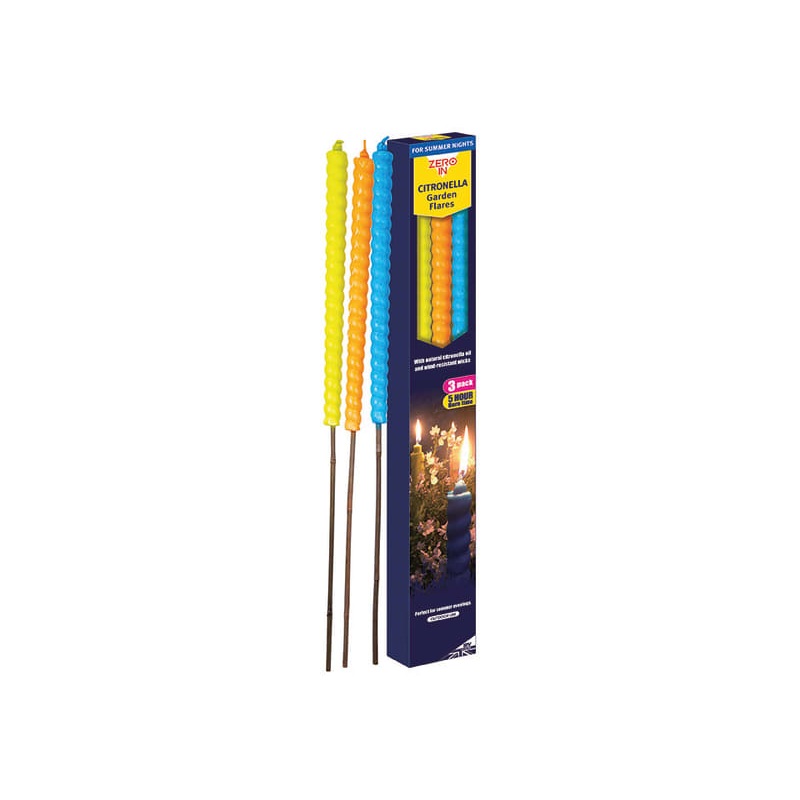 Citronella Garden Flares x 3 ZER453